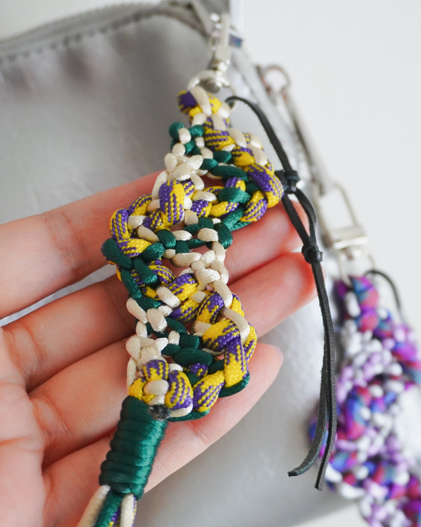 Remnant Knot Charm “Wavy” 紐端材のチャーム