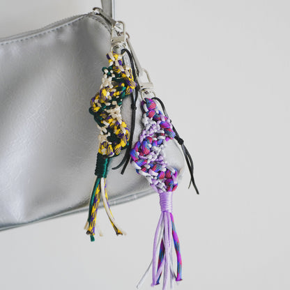 Remnant Knot Charm “Wavy” 紐端材のチャーム