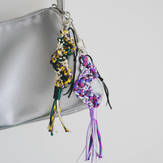 Remnant Knot Charm “Wavy” 紐端材のチャーム